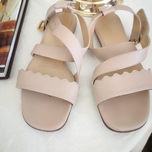 Chloe flat sandals size 35